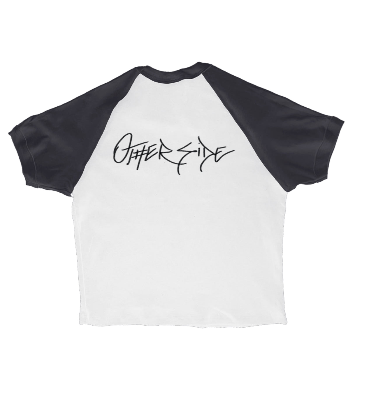 Otherside "cropped baby tee" (Black)